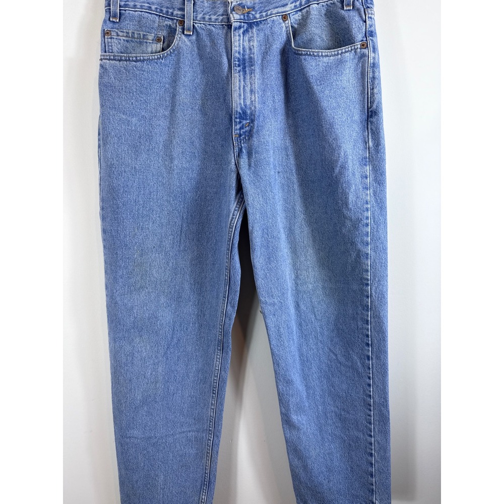 Levis Vintage 90's 550 Denim Jeans Men Size Waist 38 Length 30 Red Tab‎ USA - Picture 5 of 12